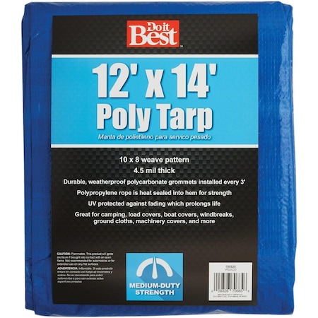 All-Source Medium Duty Tarp, Blue 700525